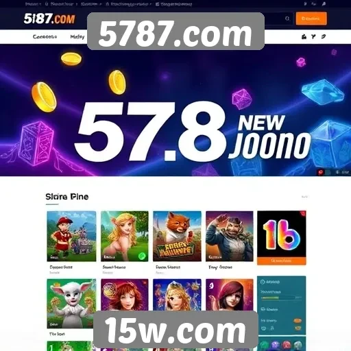 Experiência do usuário no site 5787.com