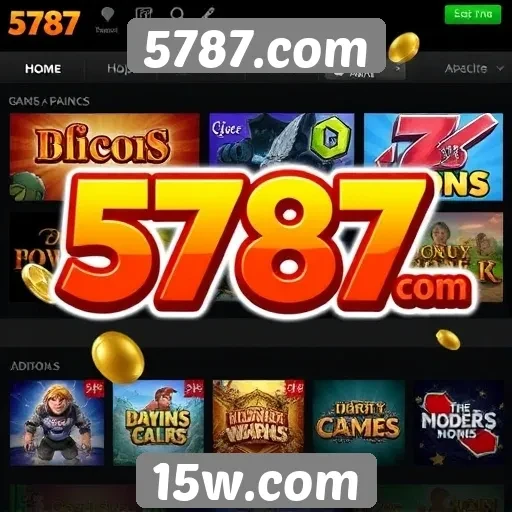 5787.com oferece ampla variedade de jogos online